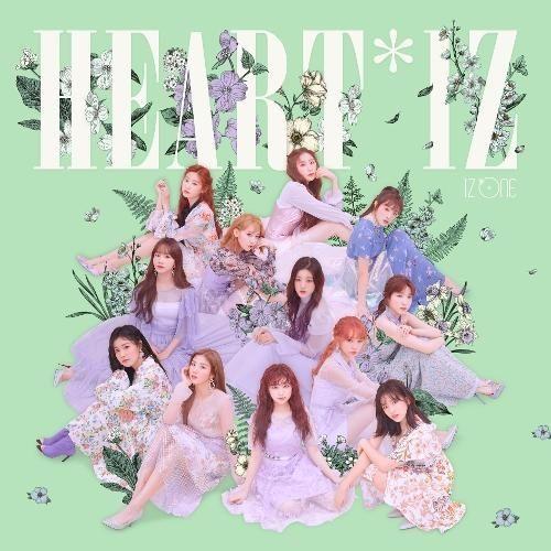 Portada de Sencillo/EP "HEART*IZ", de IZ*ONE