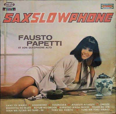 Capa do álbum "Saxslowphone", de Fausto Papetti