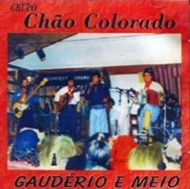 Portada de Álbum "Gaudério e Meio", de Grupo Chão Colorado