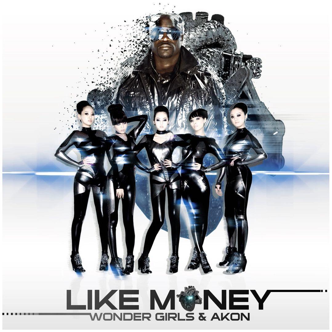 Portada de Sencillo/EP "Like Money (feat. Akon)", de Wonder Girls
