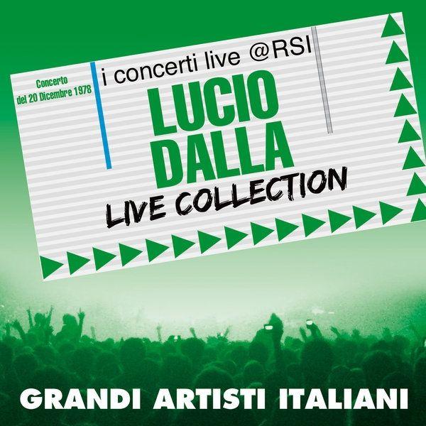 Capa do Álbum "Live Collection", de Lucio Dalla