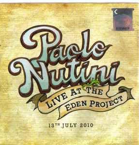 Portada de Álbum "Live At The Eden Project", de Paolo Nutini