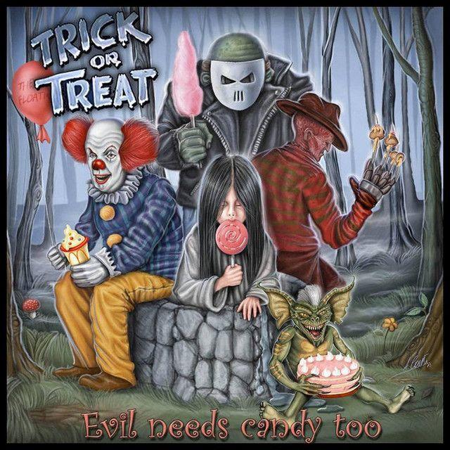 Portada de Álbum "Evil Needs Candy Too", de Trick or Treat