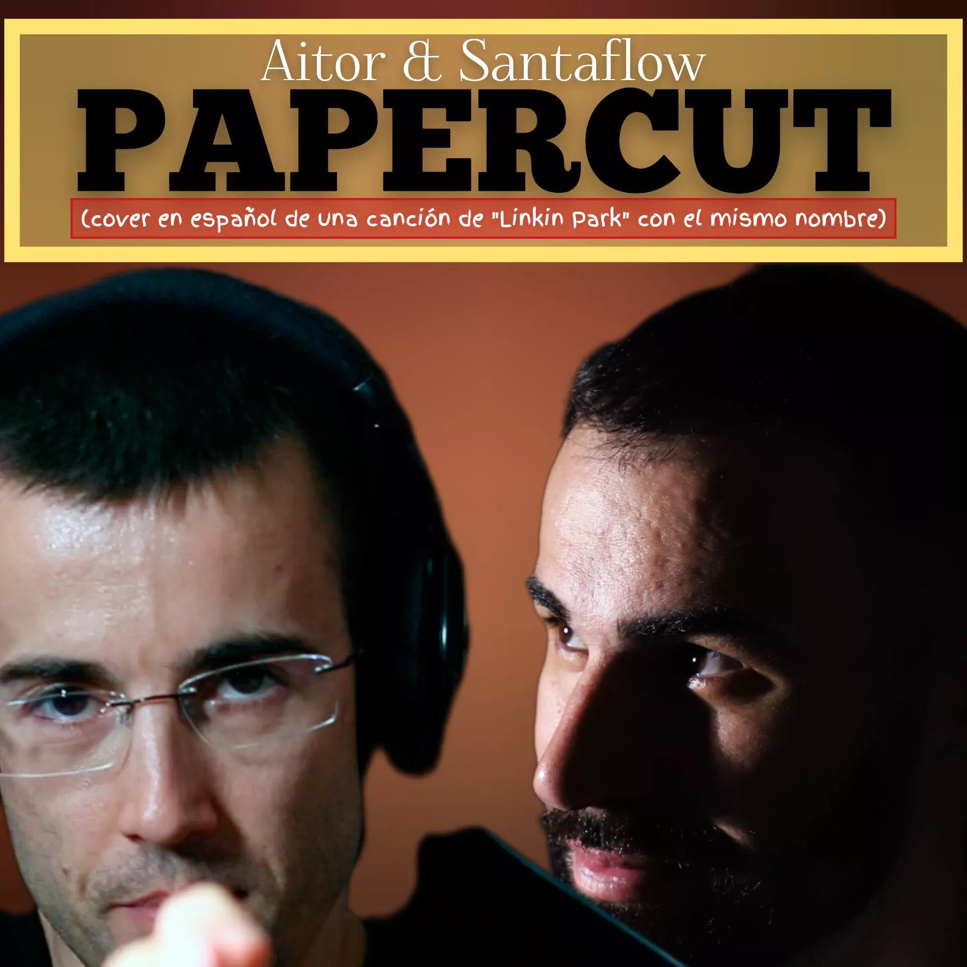 Capa do álbum "Papercut (Versión En Español)", de Aitor