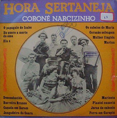 Portada de Álbum "Hora Sertaneja", de Coroné Narcizinho