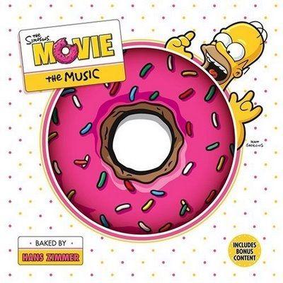 Capa do Álbum "The Simpsons Movie: The Music", de Os Simpsons