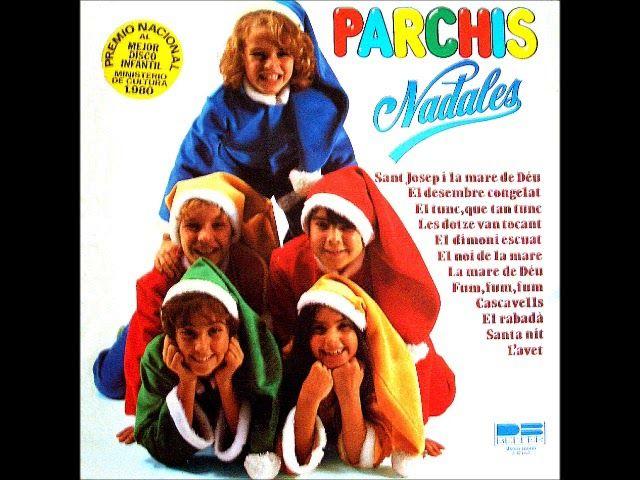 Portada de Álbum "Nadales", de Parchís