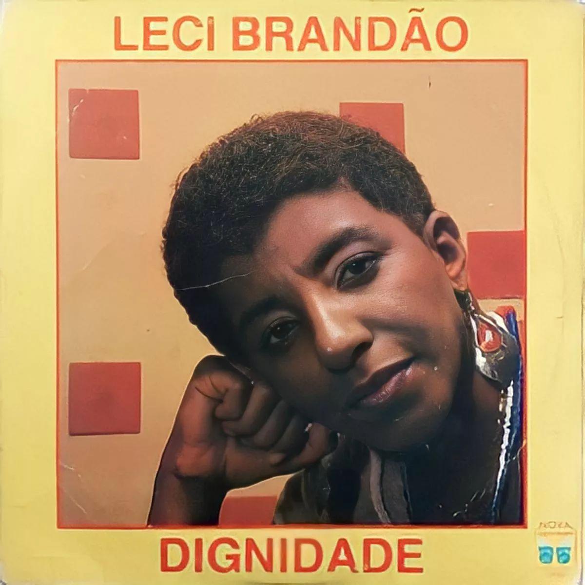 Capa do álbum "Dignidade", de Leci Brandão