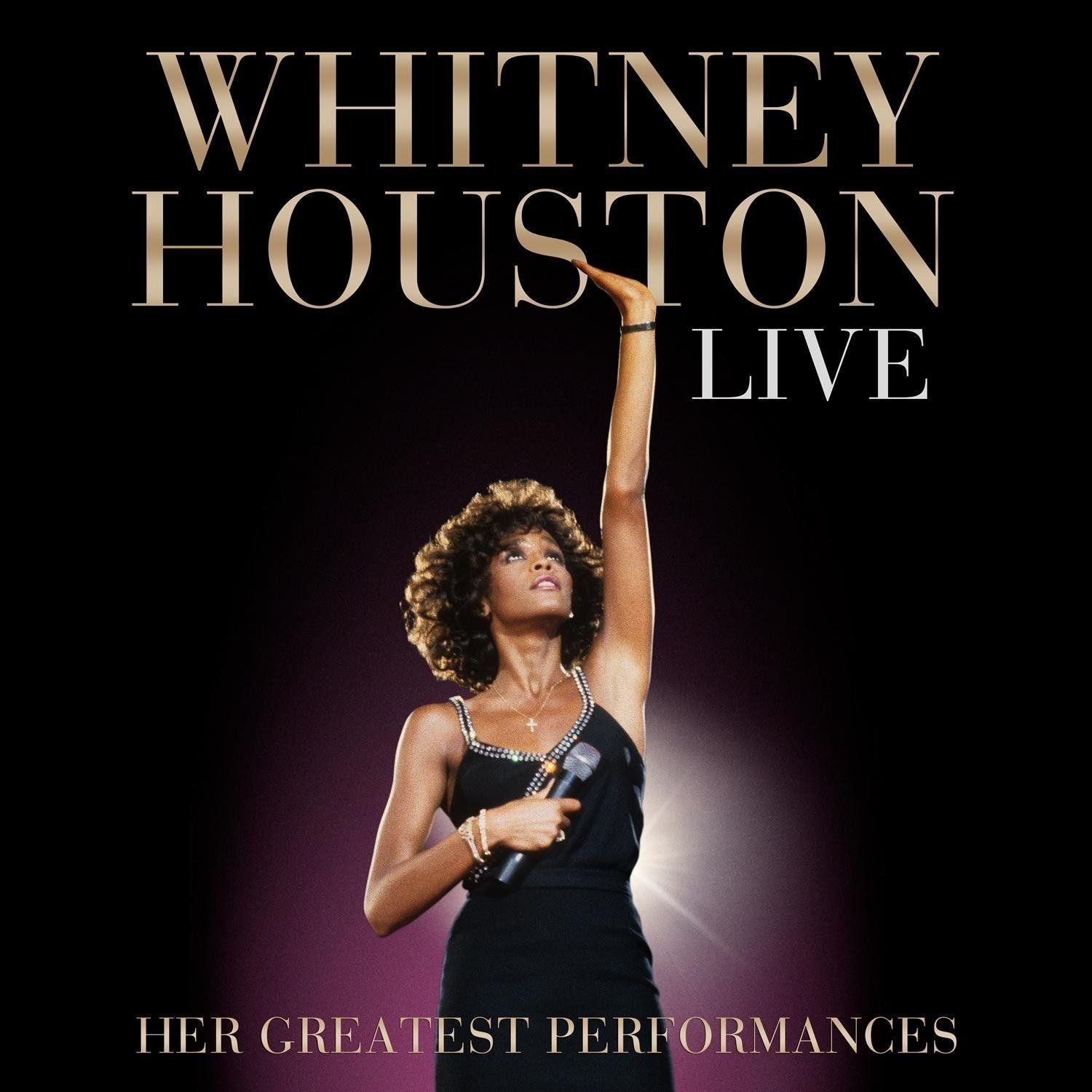 Capa do Álbum "Live: Her Greatest Performances", de Whitney Houston