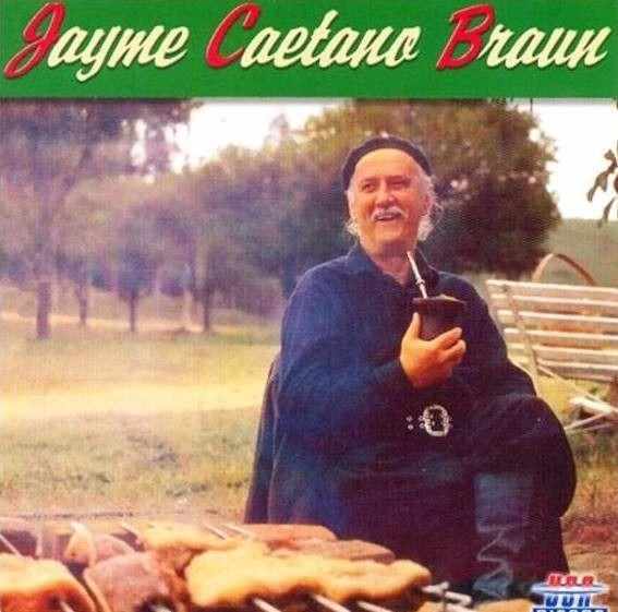 Portada de Álbum "Poemas Gaúchos", de Jayme Caetano Braun