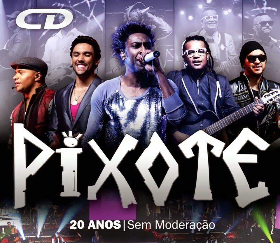 Capa do Álbum "20 Anos - Sem Moderação", de Pixote