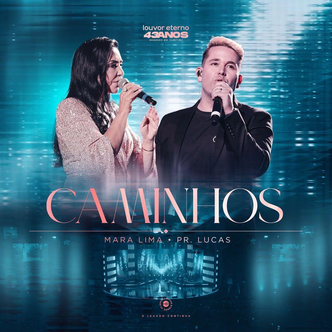 Single/EP cover of "Caminhos (Ao Vivo)" by Pr. Lucas