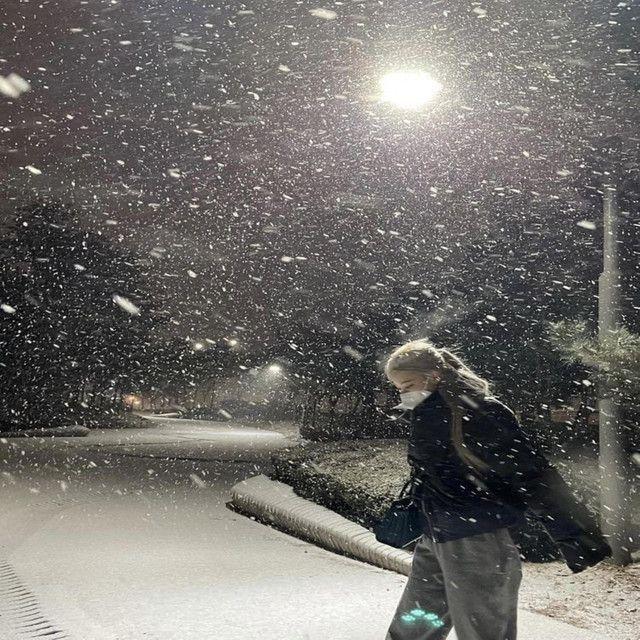 Portada del álbum "snowfall (feat. yukiko)", de INTERWORLD