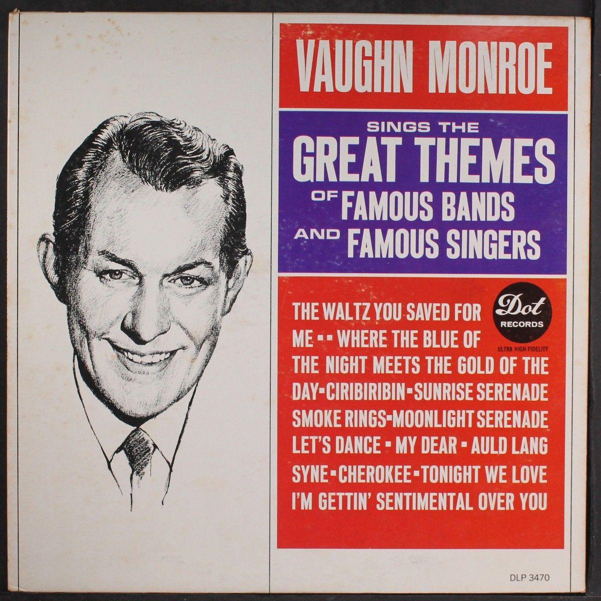 Portada de Álbum "Sings The Great Themes Of Famous Bands And Famous Singers", de Vaughn Monroe