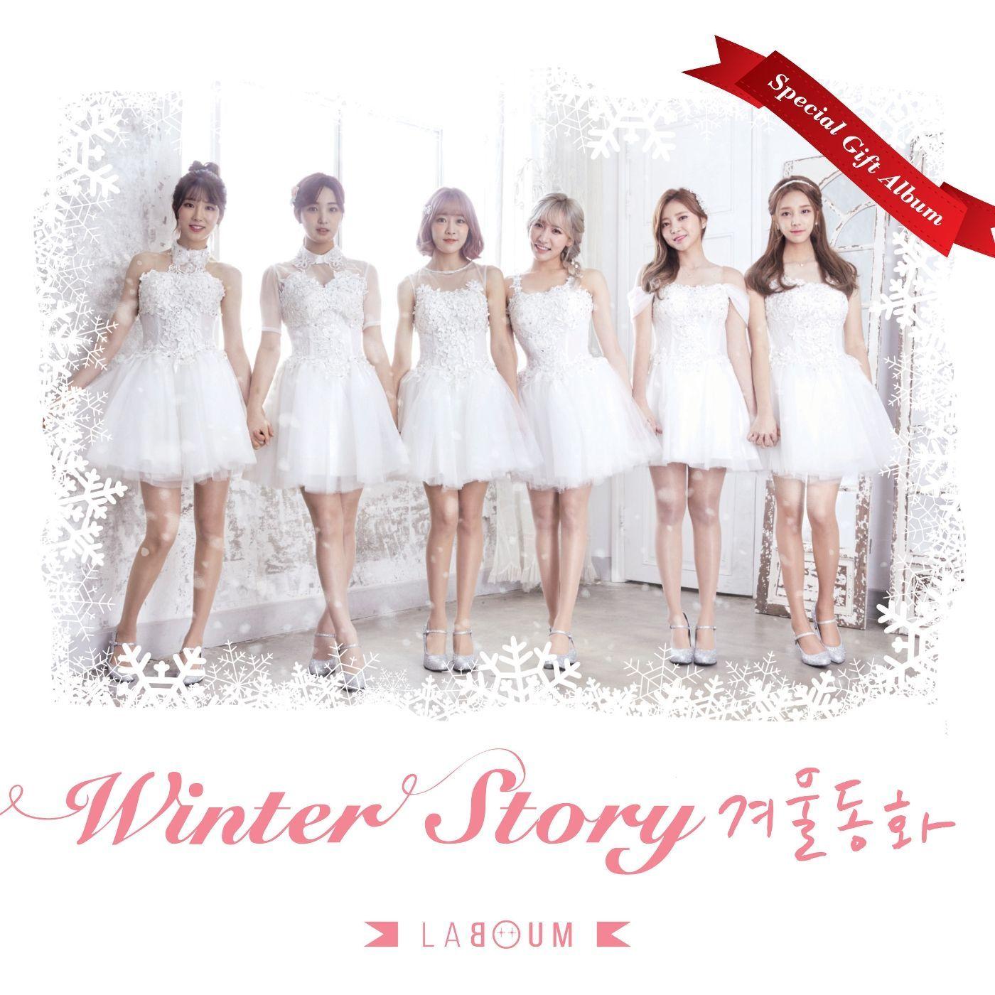 Portada del álbum "겨울동화 (Winter Story)", de LABOUM