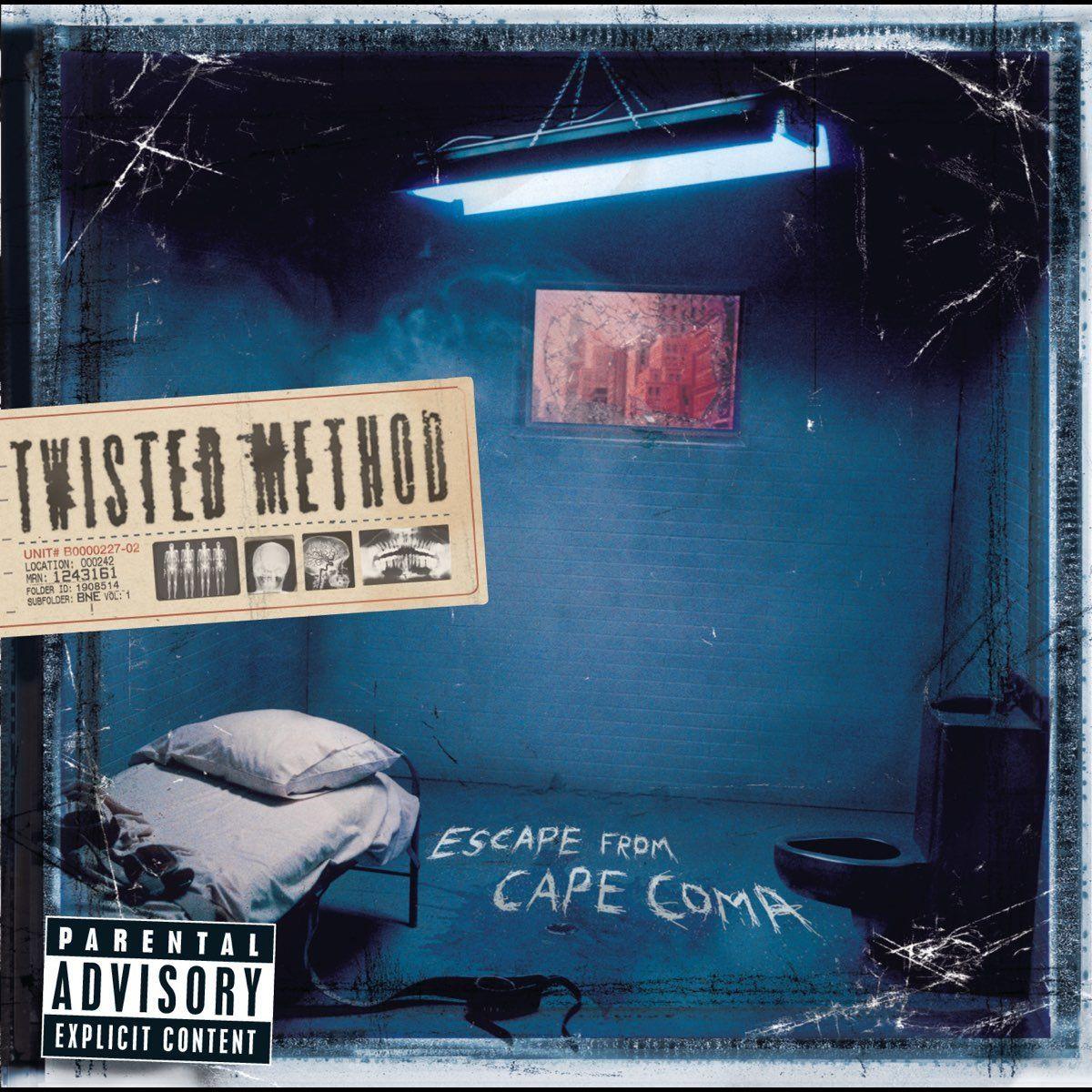 Portada de Álbum "Escape From Cape Coma", de Twisted Method