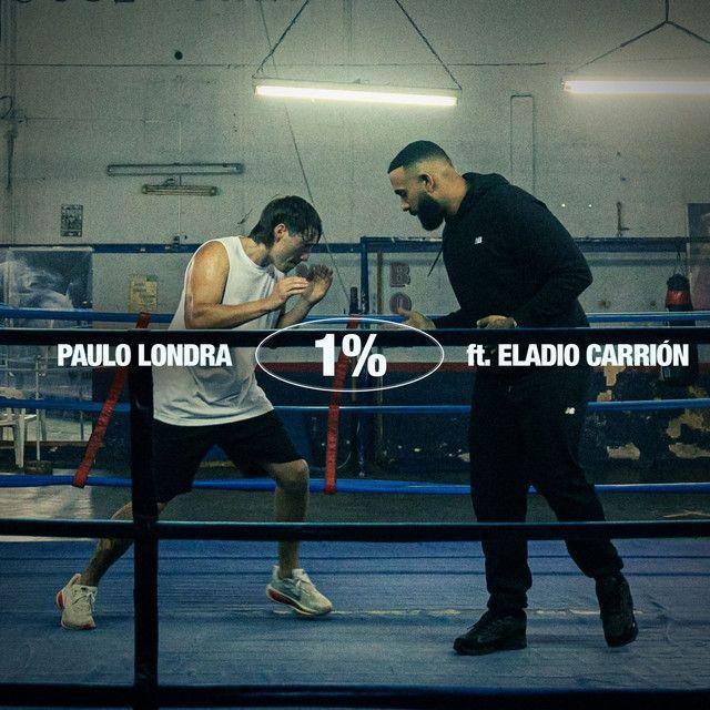 Portada de Sencillo/EP "1% (part. Eladio Carrión) - Paulo Londra", de Paulo Londra