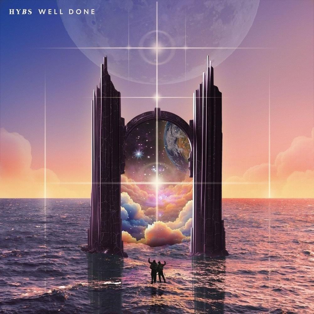 Capa do álbum "WELL DONE", de HYBS