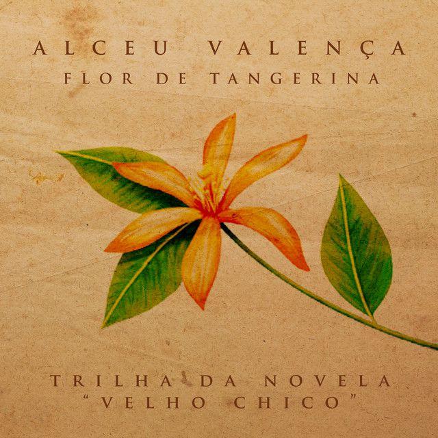 Portada del álbum "Flor de Tangerina ", de Alceu Valença