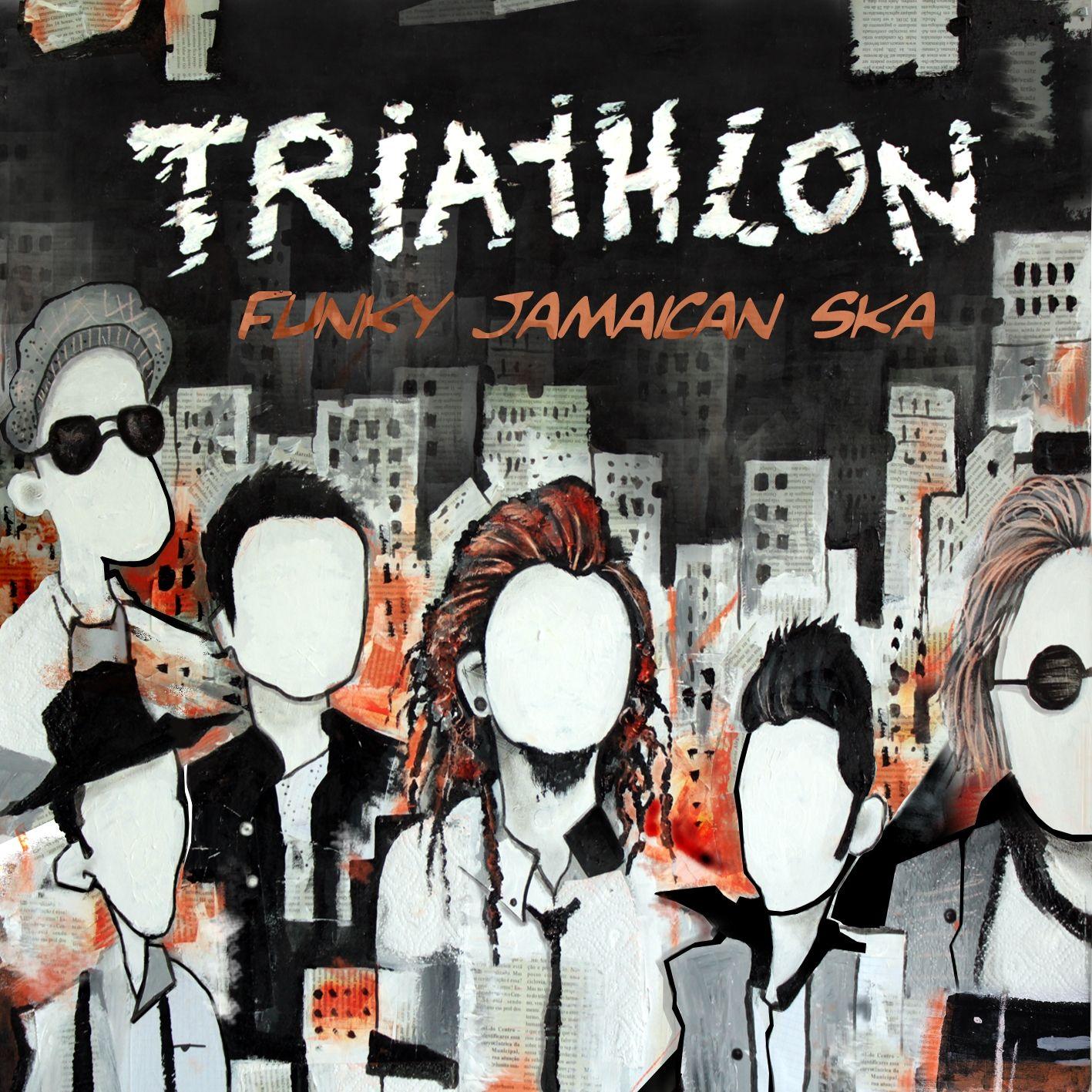 Capa do Álbum "Funky Jamaican Ska", de Triathlon