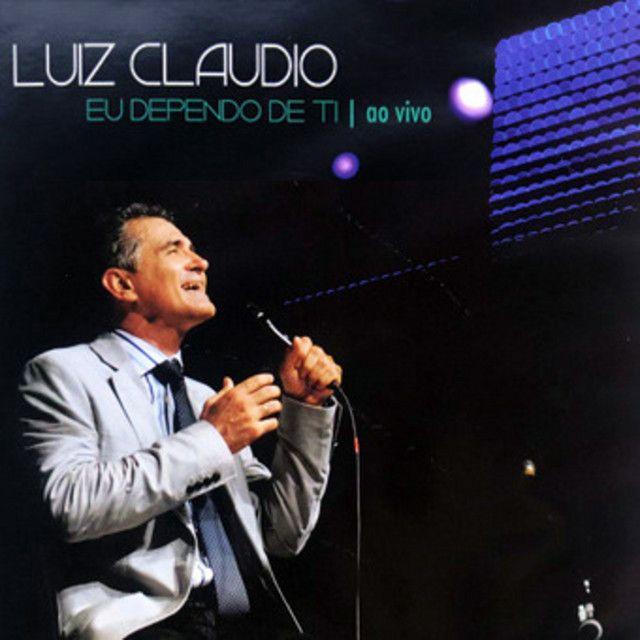 Capa do álbum "Eu Dependo de Ti (Ao Vivo)", de Luiz Cláudio