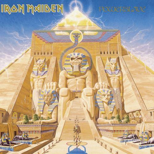 Capa do álbum "Powerslave", de Iron Maiden