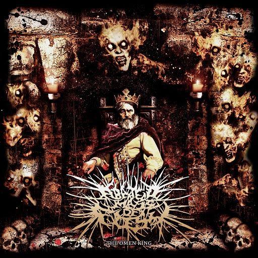 Portada de Álbum "The Omen King", de Abated Mass Of Flesh
