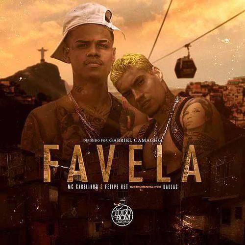 Capa do álbum "Favela", de Filipe Ret