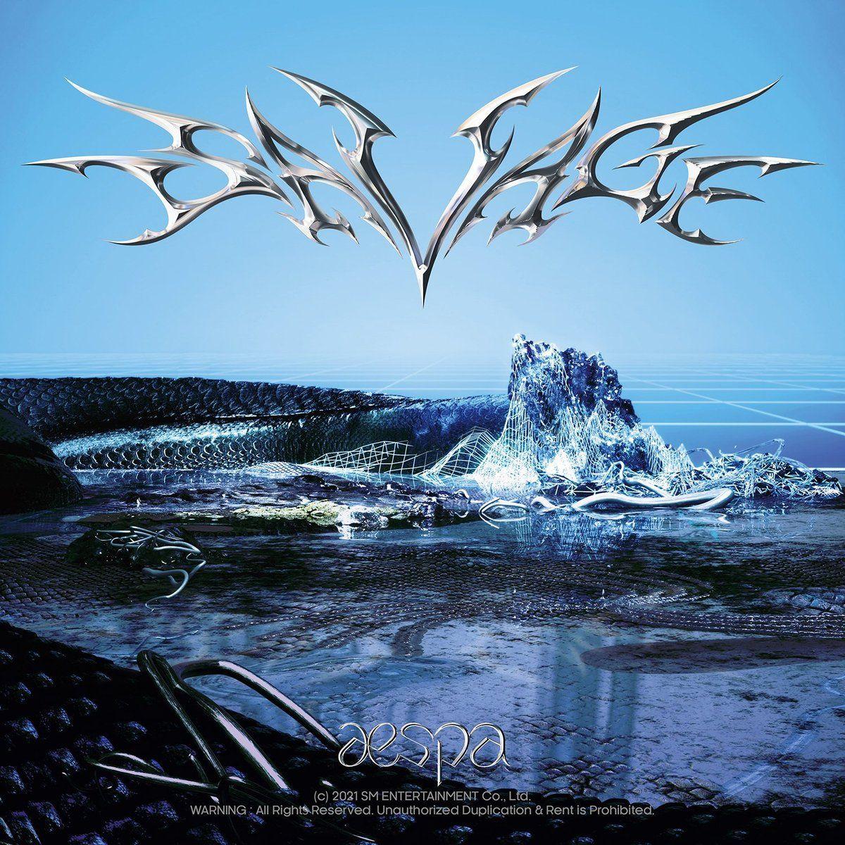 Capa do álbum "Savage", de aespa