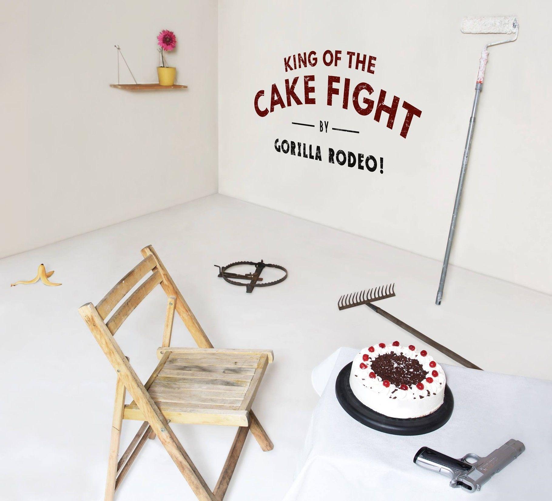 Portada de Álbum "King Of The Cake Fight", de Gorilla Rodeo!