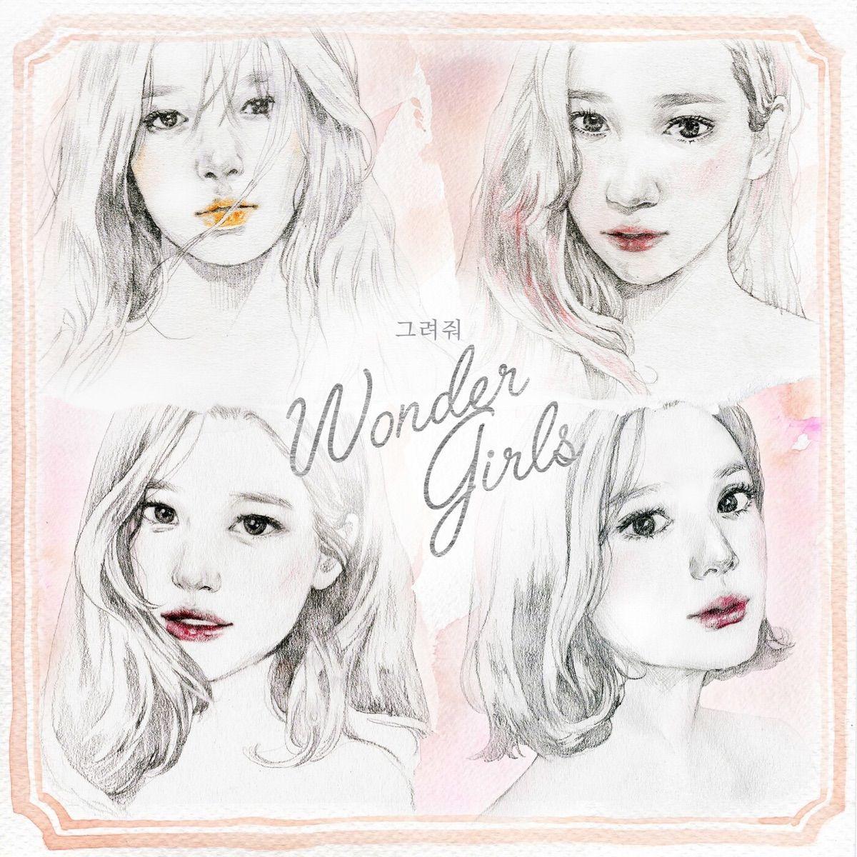 Portada de Sencillo/EP "DRAW ME", de Wonder Girls