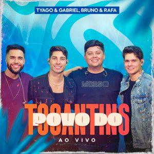 Portada de Sencillo/EP "Povo do Tocantins (Ao Vivo)", de Tyago e Gabriel