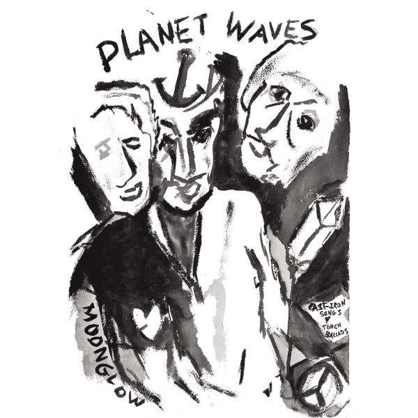 Portada del álbum "Planet Waves", de Bob Dylan