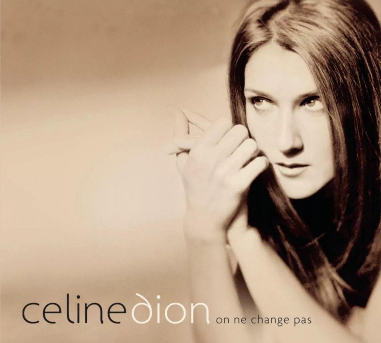 Album cover of "On Ne Change Pas" by Céline Dion