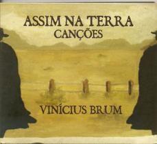 Capa do Álbum "Assim na Terra: Canções", de Vinícius Brum
