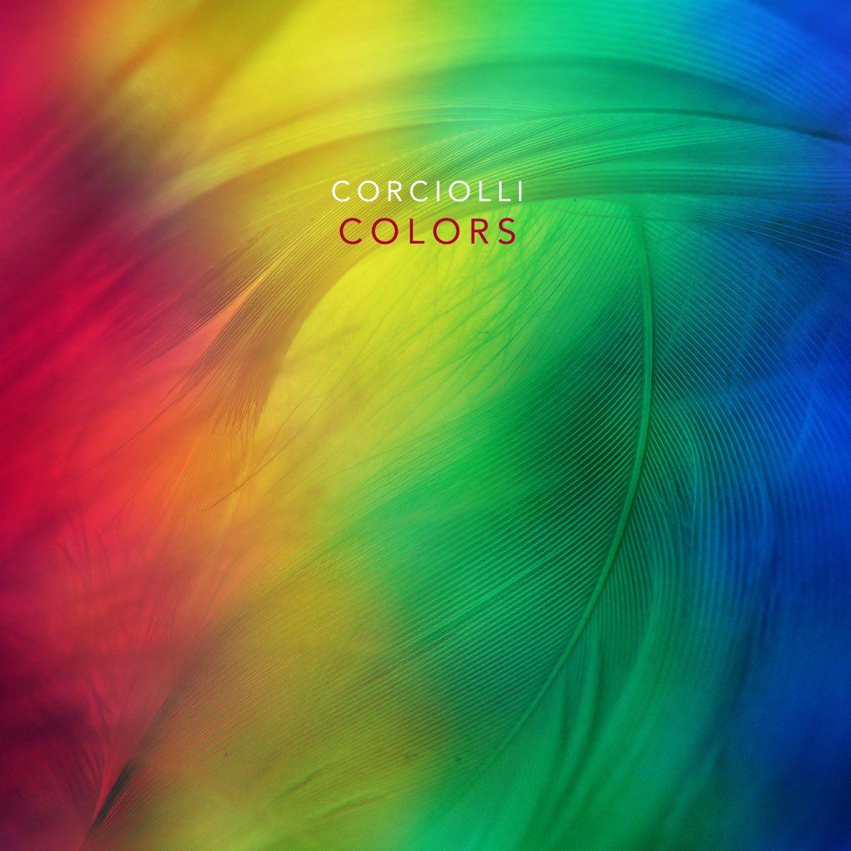Portada del álbum "Colors", de Corciolli