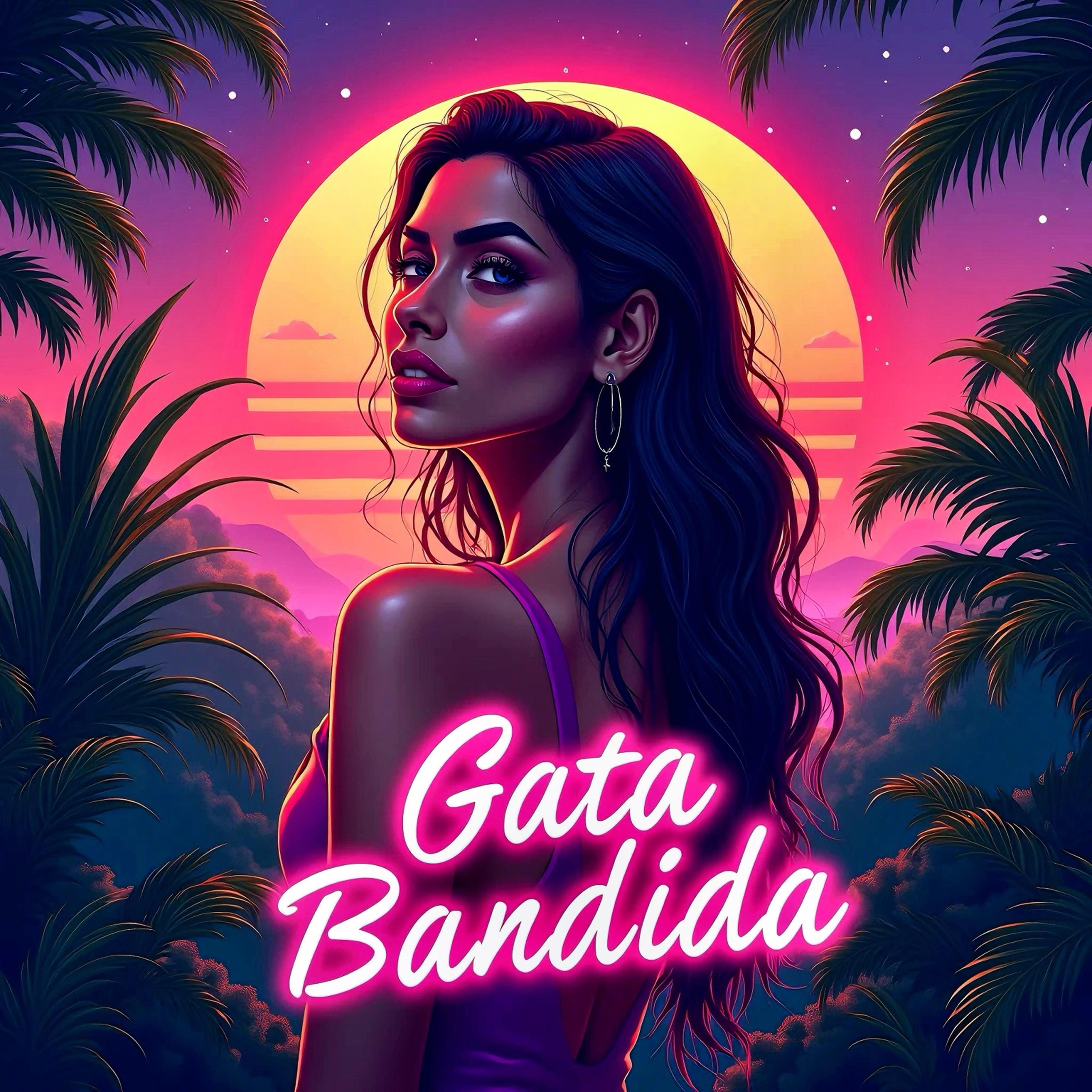 Portada de Sencillo/EP "Gata Bandida (Amor surreal, Sentada fatal)", de Victor Hélius