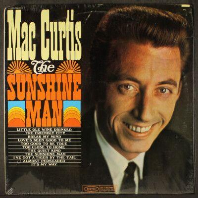 Capa do Álbum "The Sunshine Man", de Mac Curtis