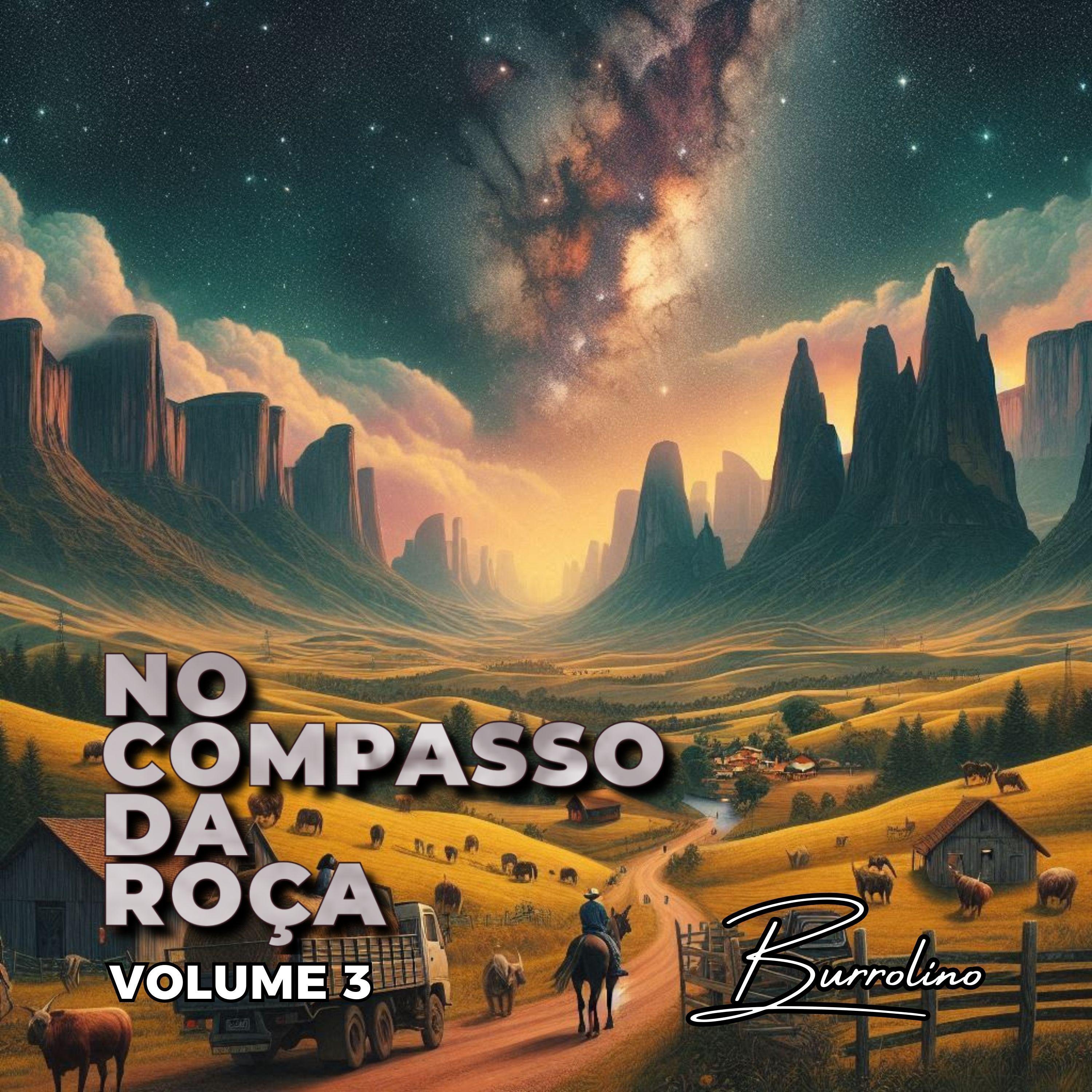 Portada de Sencillo/EP "No Compasso da Roça Vol. 3", de Burrolino