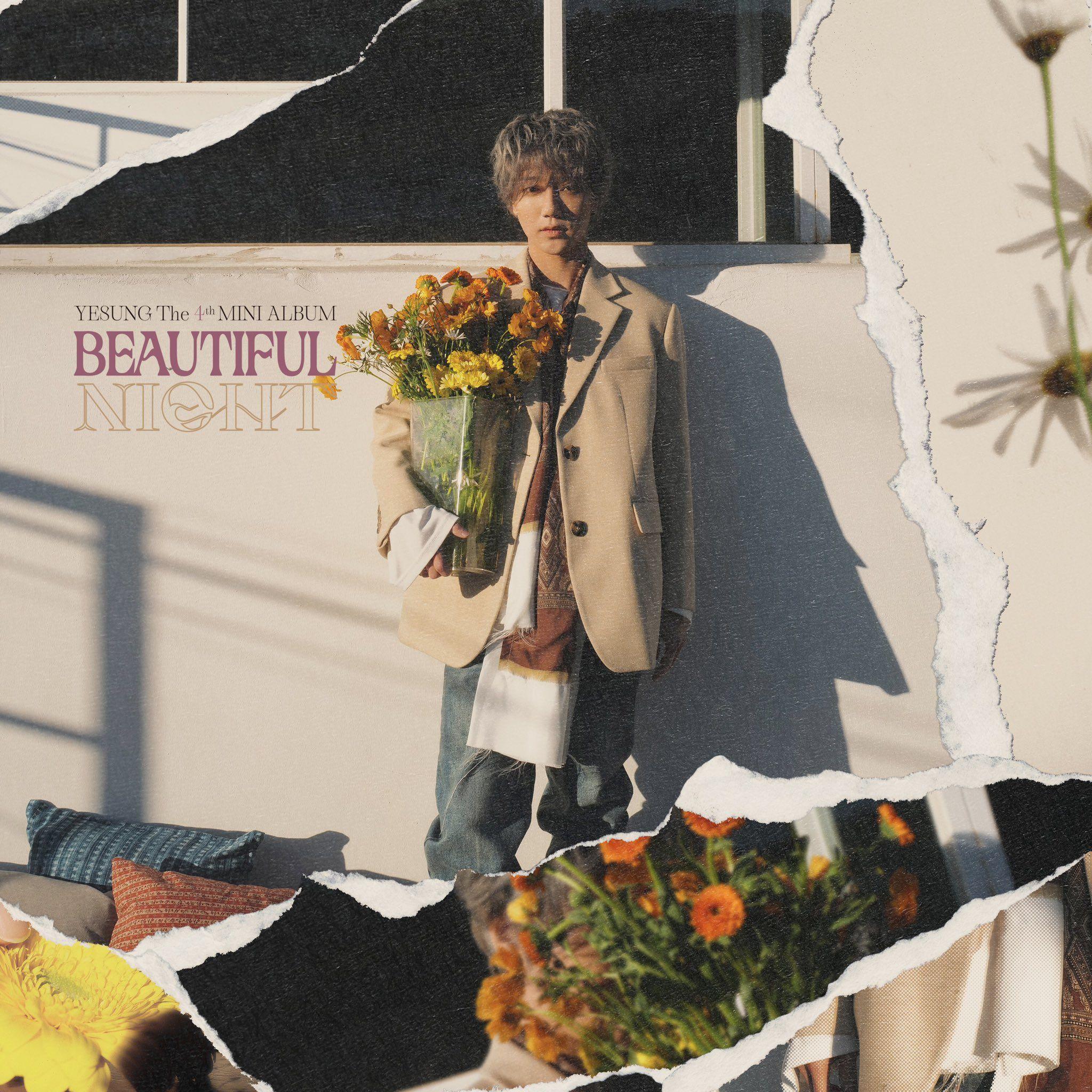 Capa do Single/EP "Beautiful Night ", de YESUNG