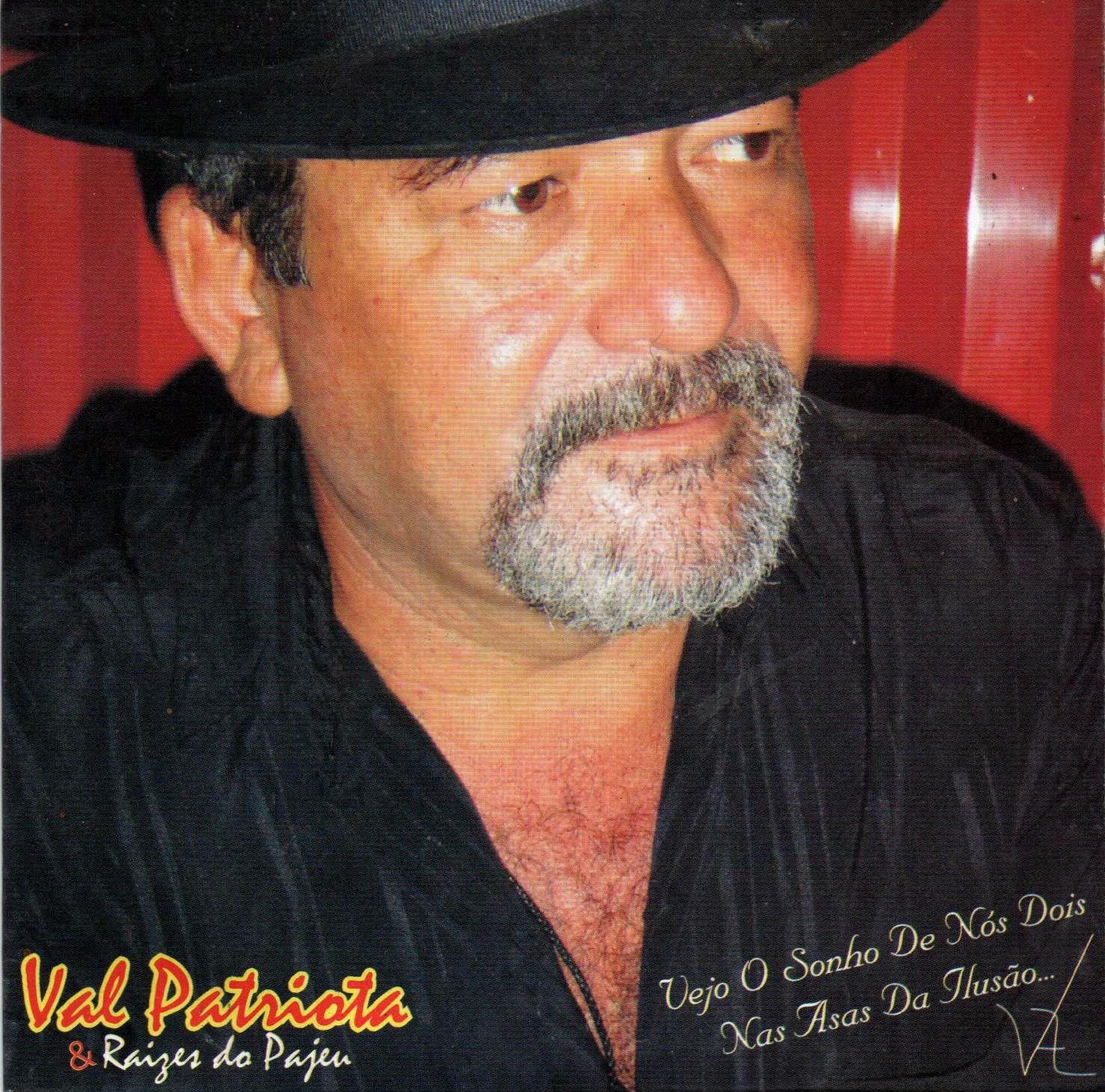Portada de Álbum "Nas Asas da Ilusão", de Val Patriota e Raízes do Pajeú