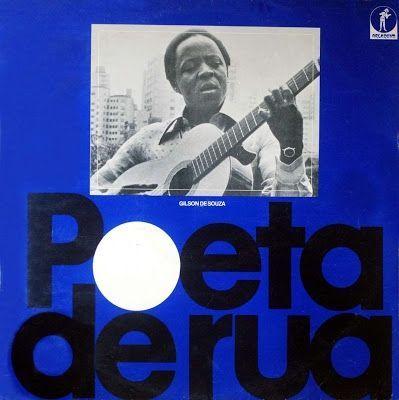 Portada de Álbum "Poeta de Rua", de Gilson de Souza