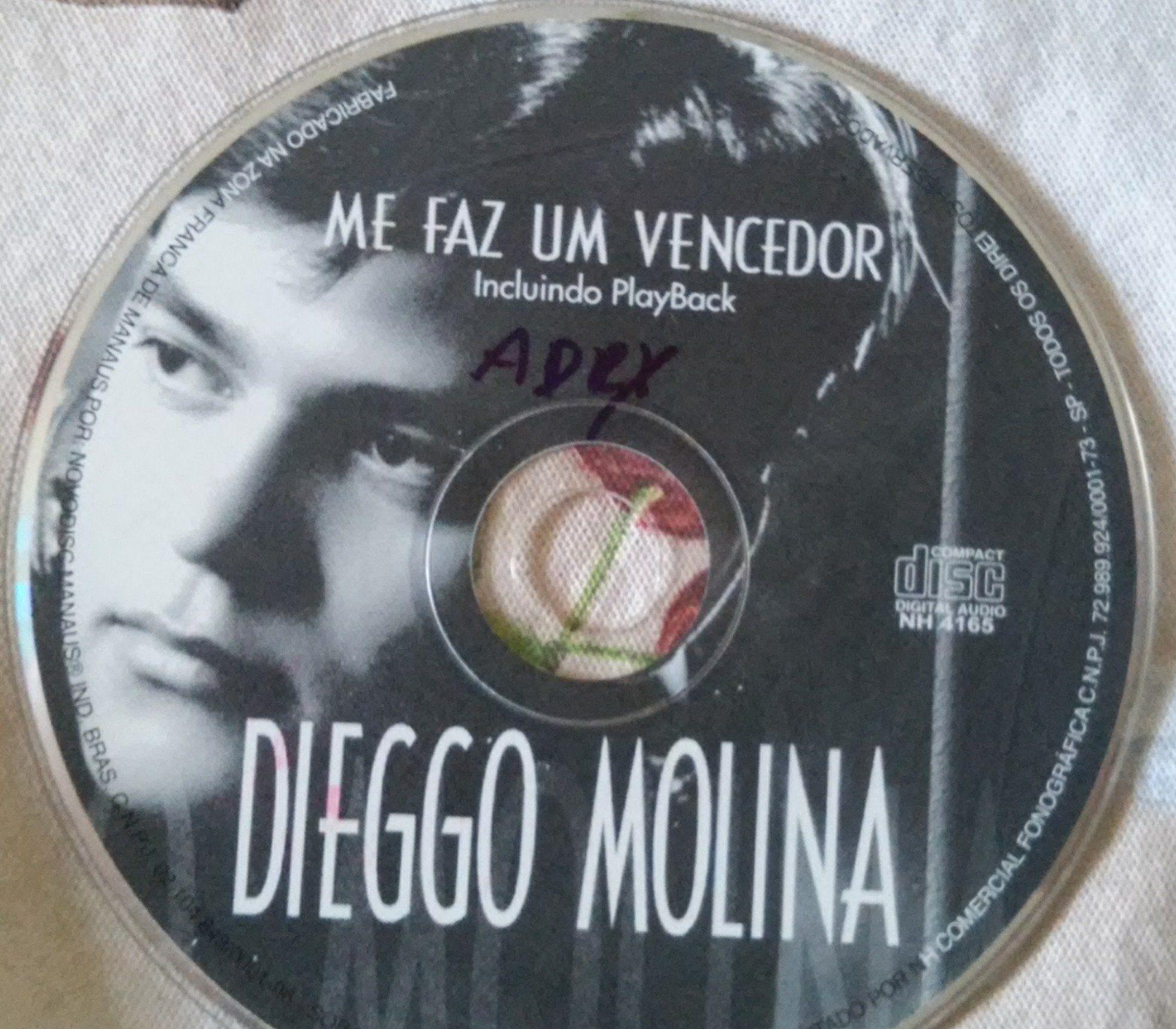Portada de Álbum "Me Faz Um Vencedor", de Diego Molina