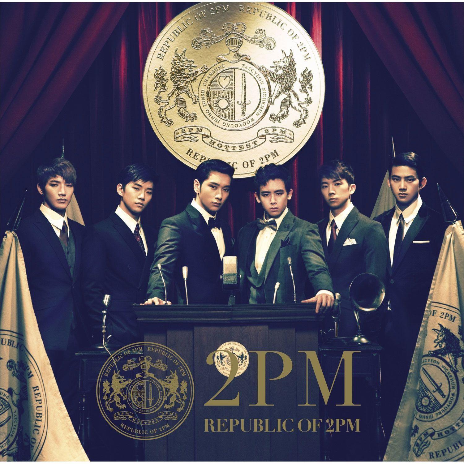 Portada de Álbum "Republic Of 2PM", de 2PM