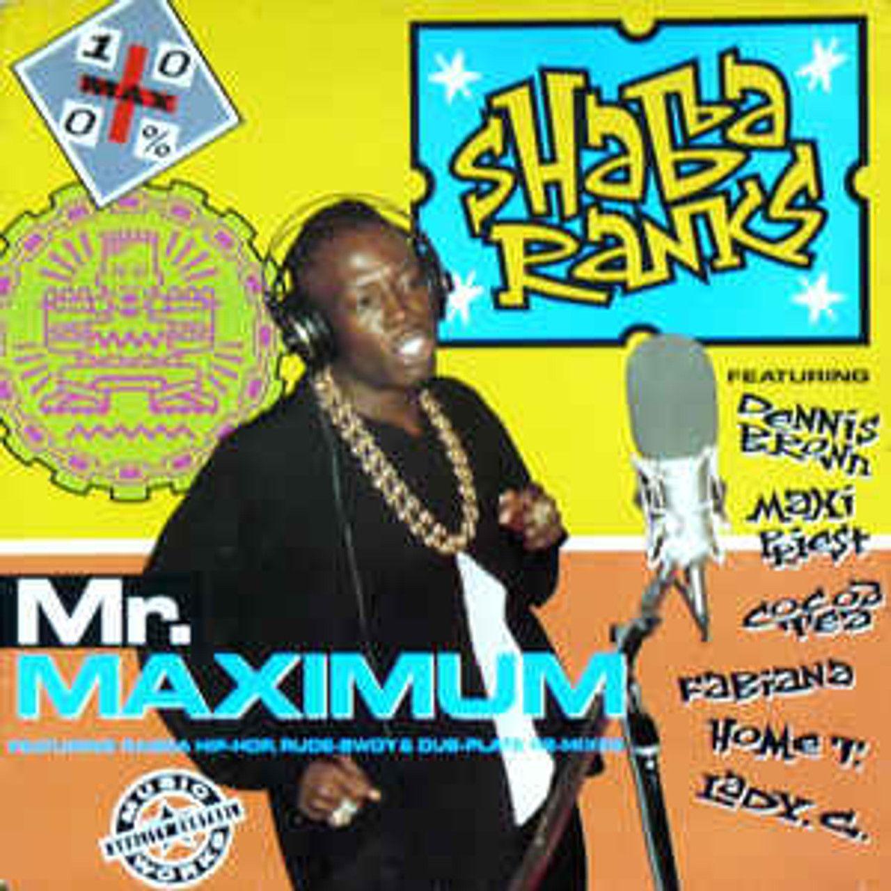 Portada de Álbum "Mr. Maximum", de Shabba Ranks