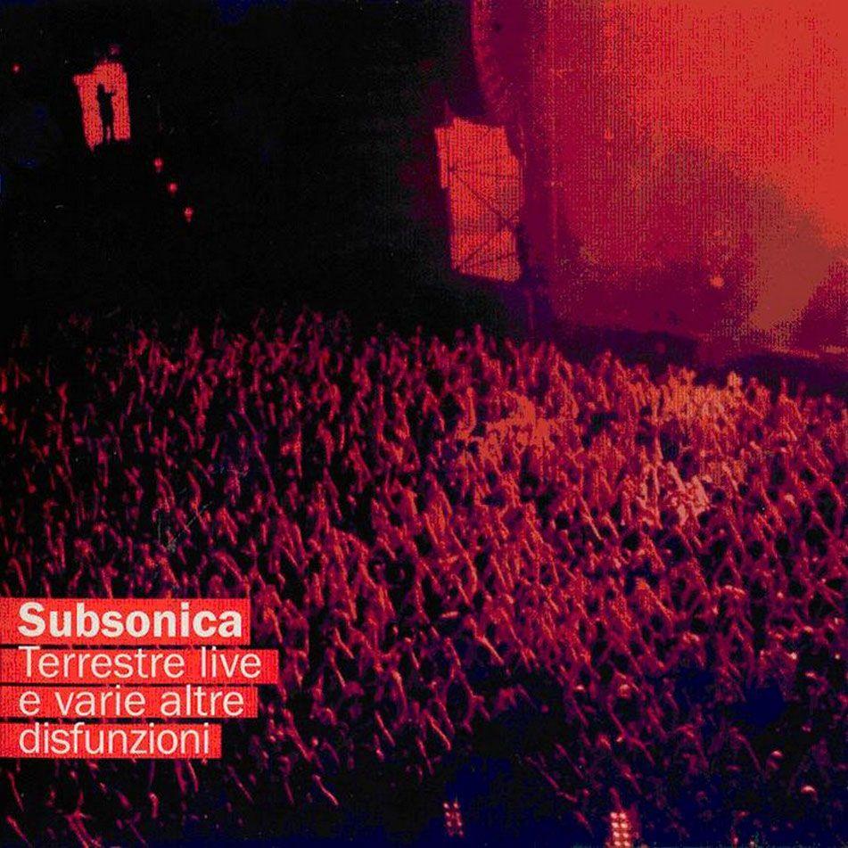 Portada de Álbum "Terrestre Live e Varie Altre Disfunzioni", de Subsonica