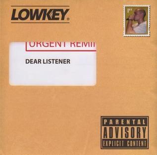Capa do Álbum "Dear Listener", de Lowkey
