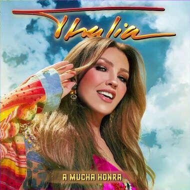 Album cover of "A Mucha Honra" by Thalía