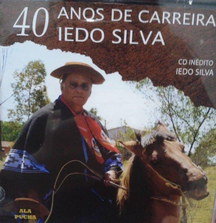Capa do Álbum "40 Anos de Carreira", de Iedo Silva