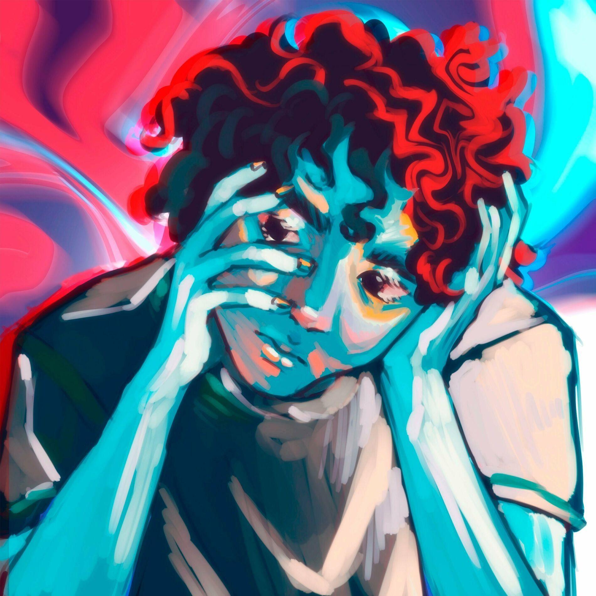 Portada de Sencillo/EP "Distorted", de Yung Loof